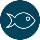 Fish allergen icon
