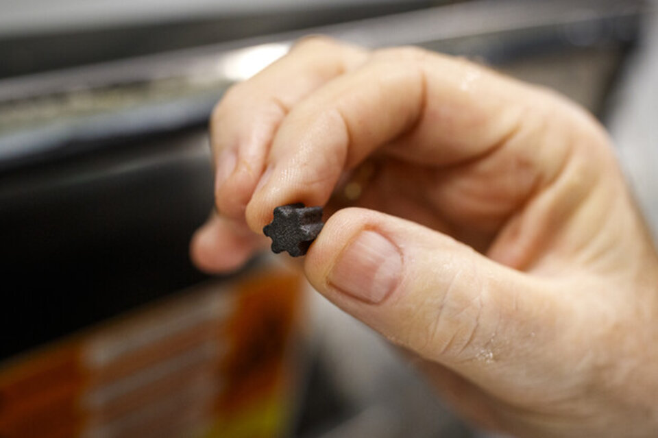 Biodigester enzyme pellet